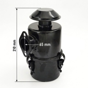 Filtru de aer complet motor agricol GX 168F, GX160, GX200 cu baie de ulei - Img 2