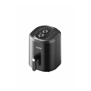 Friteuza cu aer cald Floria ZLN8009 Neagra, putere 1360W, Capacitate 6 Litri, temperatura reglabila
