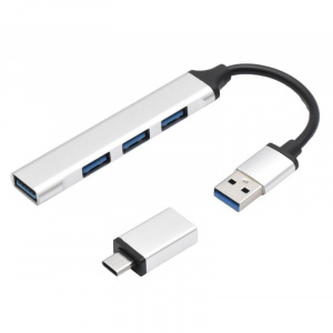 HUB 4 IN 1 CU USB 3.0 SI ADAPTOR TIP C