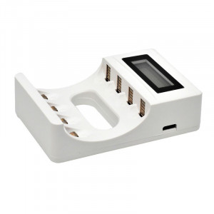 Incarcator rapid cu afisaj pentru acumulatori AA R6 / AAA R3 - Img 2