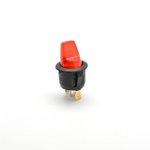 Intrerupator Basculant On-Of Cu Led Rosu INT-12002R