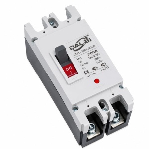 Intrerupator MCCB DC 2P 200A 500V pentru Panouri Fotovoltaice - Img 4