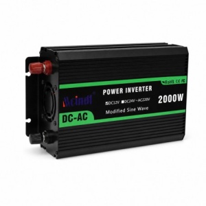 Invertor de Tensiune 2000W, 12V la 220V, Undă Sinusoidală Modificată, USB - Img 3