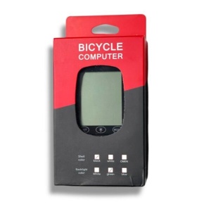 Kilometraj digital bicicleta YE100-A cu fir 19 functii afisaj temperatura ora comparator