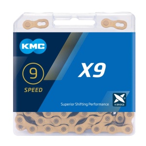KMC X9, 114 zale, silver