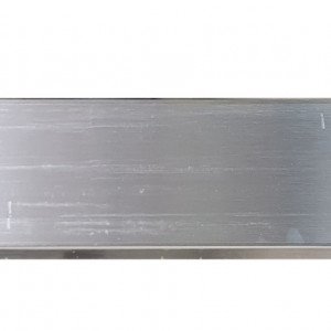 Lambriu PVC finisaj aluminiu 120mm