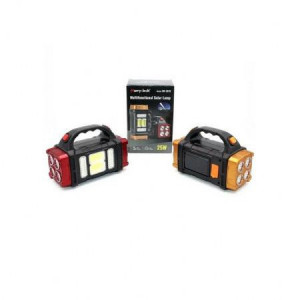 Lanterna cu acumulator , microusb cu incarcare solara, 2 butoane ,cod-3-19,3-3