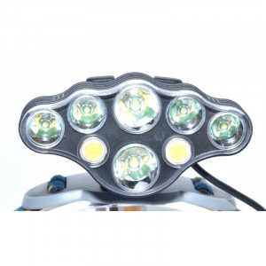 Lanterna de Cap 8 LED-uri , 2 Acumulatori 3,7V LI-ION - Img 4