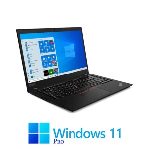 Laptop Lenovo T490, Quad Core i7-8665U, 16GB DDR4, 512GB SSD, FHD, Win 11 Pro