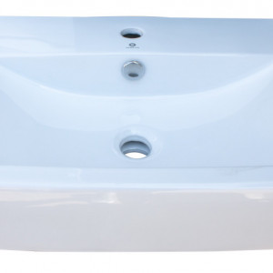 Lavoar ceramic ERMETIQ RECTANGLE cu preaplin 540x405x130