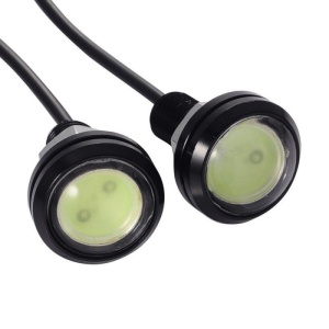 LED auto 18mm / 12V - 9W - alb, rosu, albastru, verde, mov, galben (set 2 buc)