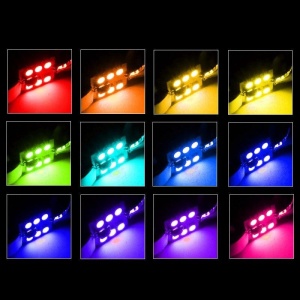 Led RGB Auto cu Telecomanda diferite marimi - Img 4