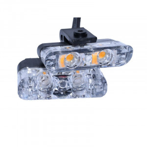 Lumina auto stroboscop alb-galben, 12V - 30W - Img 3