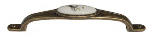 Maner mobilier ANTIQUE BRONZE cu ceramica 128 - Img 2
