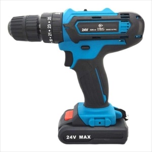 Mașină de găurit cu acumulator puternică de 24 V 2 baterii 2 viteze - Img 3