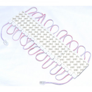 Modul Grup Alb Rece 3 LED x 2W , 20buc/set. 220V - Img 2