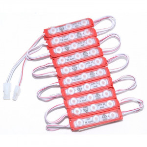 Modul Grup Rosu 3 LED x 2W , 20buc/set. 220V - Img 2