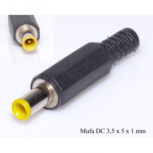 Mufa alimentare tata DC 3.5 x 5 x 1 mm