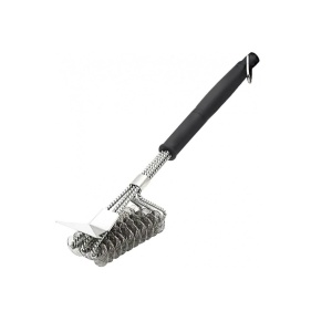 Perie sarma 2 in 1 pentru curatat gratarul