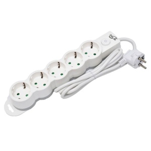 Prelungitor Electric cu Intrerupator, 5 Prize si Protectie Copii, Cablu 3x1mm - Img 8