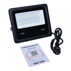 Proiector led smart cu bluetooth RGBCW 40W - Img 2