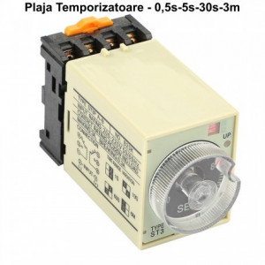Releu de timp (Temporizator Mecanic) 0,5S/5S/30S/3 min - Img 4