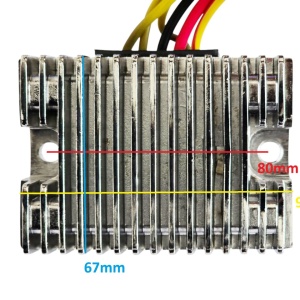 Releu incarcare, regulator tensiune ATV Polaris 4012192 - Img 6