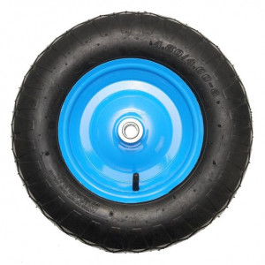 Roata roaba cu rulment albastra TT 4.00-8 4PR
