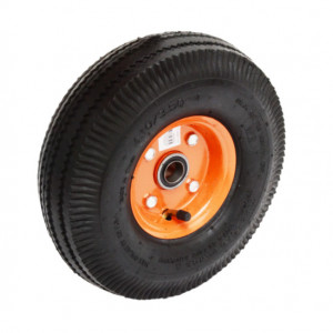 Roata roaba cu rulment mixt TT 3.50-4 6PR - Img 2