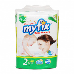 Scutece MyFix 2 mini, 3-5 Kg, 42 buc