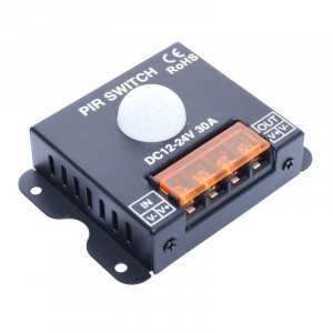 Senzor PIR-30 comutator miscare 12V-24V / 30A