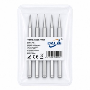 Set 5 Bucati Varfuri pentru Letcon Electric 40W, 4.4mm x 67.4mm - Img 4