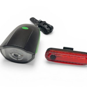 Set far si stop led pentru bicicleta cu incarcare USB si telecomanda - Img 2