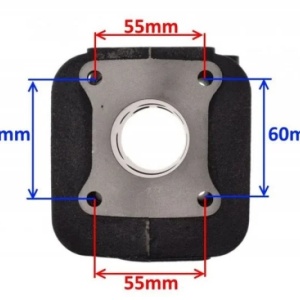 Set motor, kit cilindru scuter Kymco Calypso SYM Jet 2T AC - Img 3