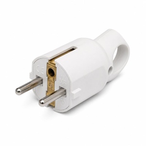 Stecher Electric 16A 250V cu Impamantare si Inel de Tragere
