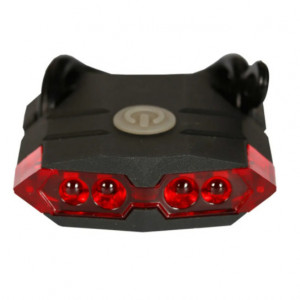 Stop 4 led, 4 moduri luminare, negru