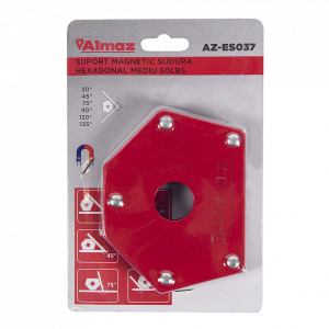 Suport magnetic sudura hexagonal mediu 50lbs - Img 2