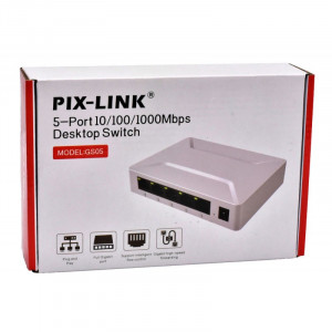 Switch gigabit 5 porturi 10/100/1000 Mbps Pix-Link - Img 3