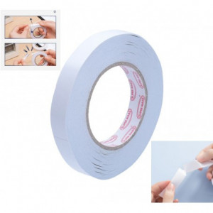 Banda dublu adeziva de hartie 18 mm x 30 m, set 11 role - Img 2