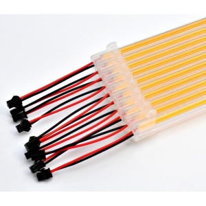 Bara LED COB 220V, alb cald, 50cm x 10buc/set - Img 3