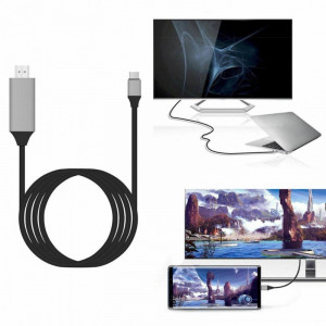 Cablu USB tip C 3.1 la HDMI 2.0 / 4K*2K / 2M - Img 2