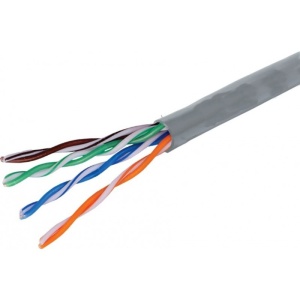 Cablu UTP Cat 5e cupru integral 8 fire TED, 305m / rola