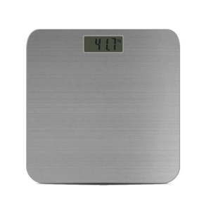 Cantar digital din inox pentru persoane cu platforma inox, Max 150kg