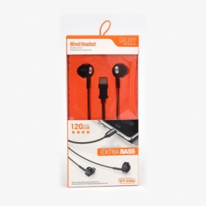 Casti USB-C cu Microfon, Fara Dopuri, Albe sau Negre CY-C20 - Img 6