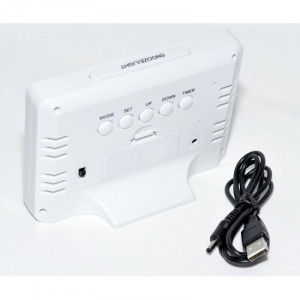 Ceas Electronic LCD GH-2000WJ Alb - Img 2