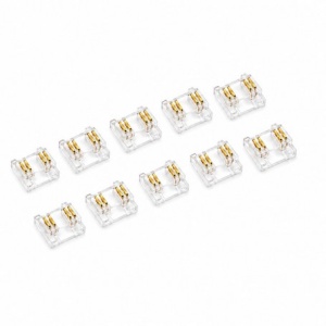 Conector pentru Imbinare Banda LED COB 10mm 4 Pini Strip to Strip Set 10 Buc