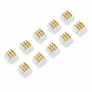Conector pentru Imbinare Fire 20-22AWG 3 Pini Wire to Wire Set 10 Buc