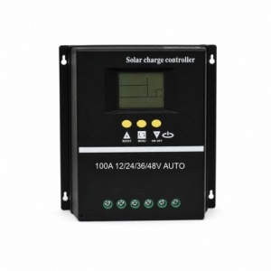 Controler Incarcare Solara PWM 100A, 12/24/36/48V Auto, LCD si 2 USB - Img 2