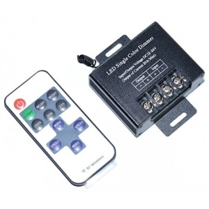 Dimmer Banda Led Monocolor 12V-24V/20A, RF Wireless - Img 2