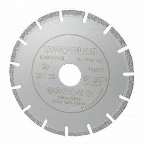 Disc diamantat universal uscat 125*1.2*22.23